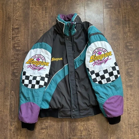90s Snap-On Racing Jacket - Picture 1 of 8